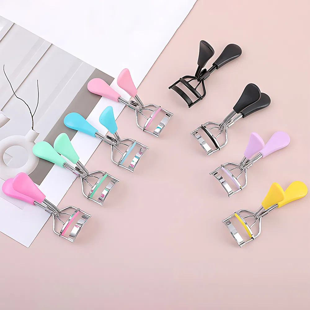 OEM Stainless Steel Material Custom Your Own Logo Private Label Eyelash Curler New Design Lash Curler