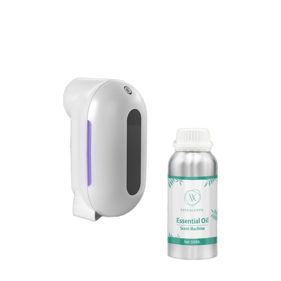 Plug-in Automatic Fragrance Spray Aroma Diffuser 120ml Smart Home Scent Aroma Oil Diffuser with Magnetic Cover