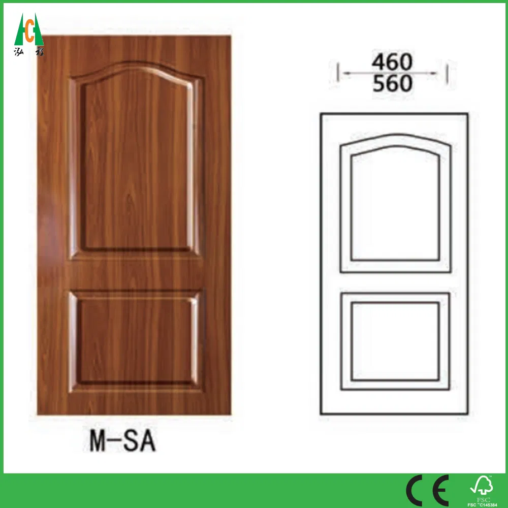 HDF Door Skin/Mouded MDF Door Skin with Good Price
