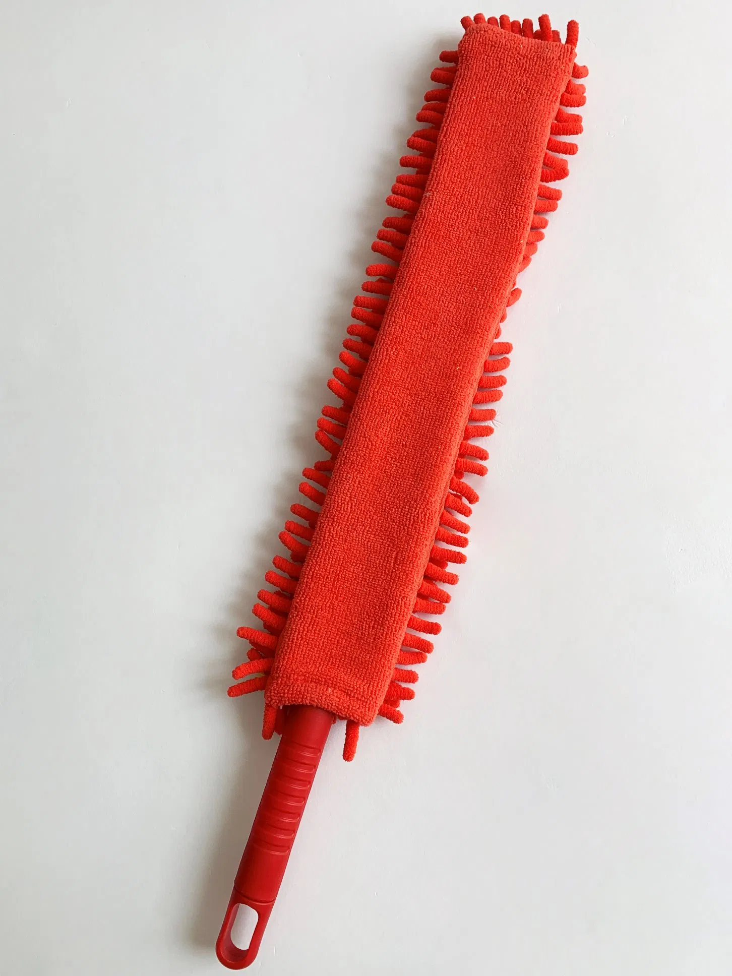 Flat Bendable Head Cleaning Cobweb Effortless Cleaning Gap Dust Clean Fans Cars The Bottom of The Cabinet or Sofa Washable Chenille Duster