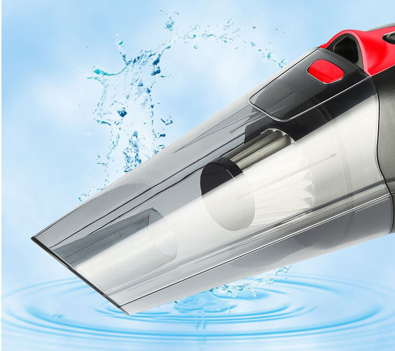 High Power Handheld Car Vacuum Cleaner W/LED Light