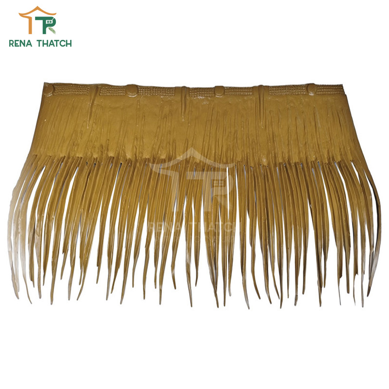 Palm Ex Synthetic Palm Thatch Seller Supplier for Resort Beach Umbrella