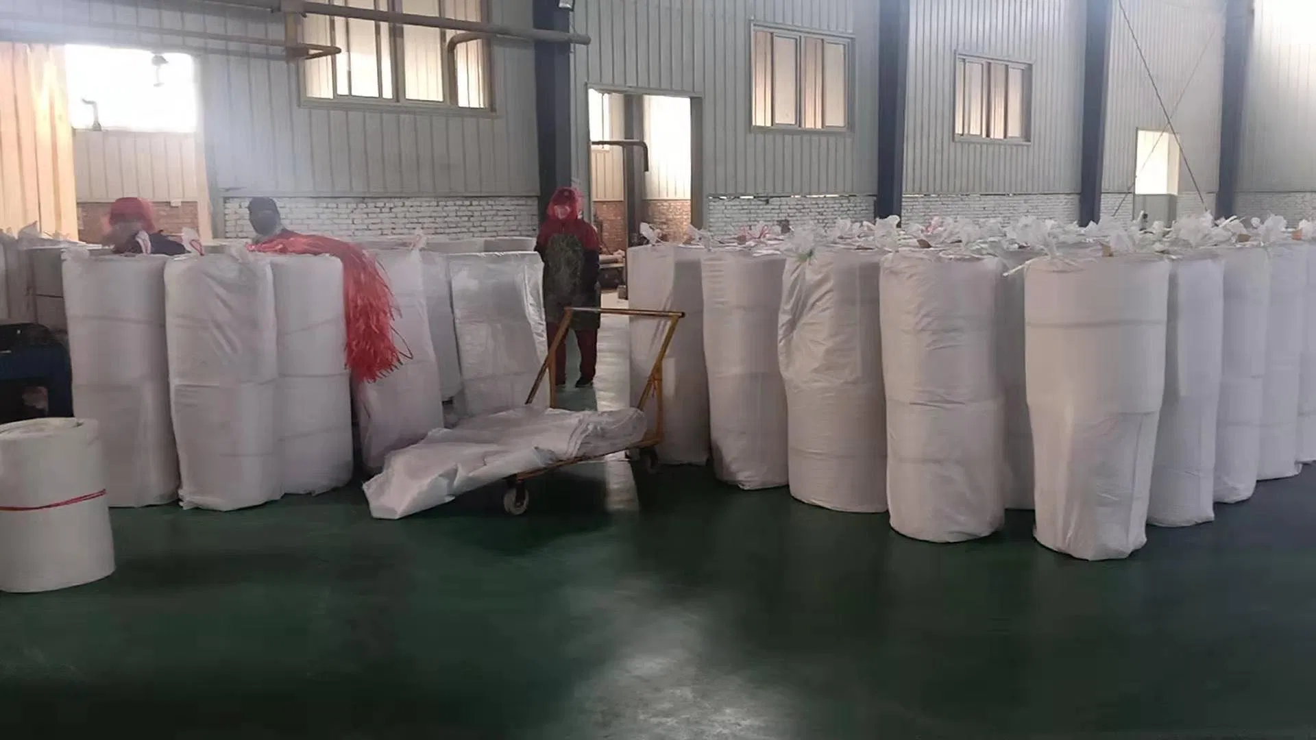 Ceramic Fiber Blanket Combustion-Resistant Building Insulation Materials