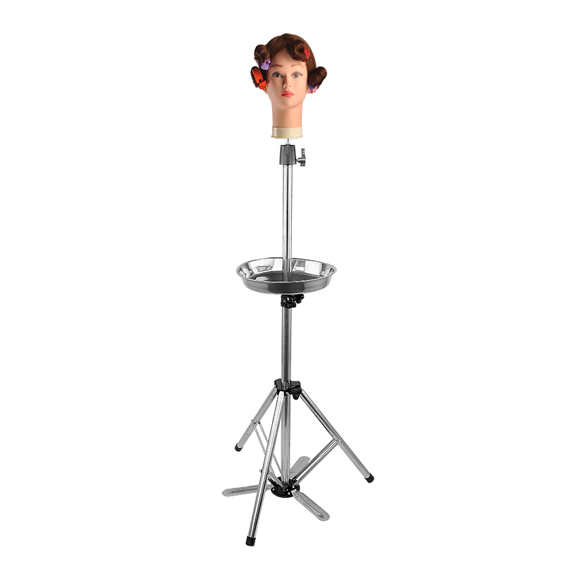 Штатив-тренога для манекена головы с подносом