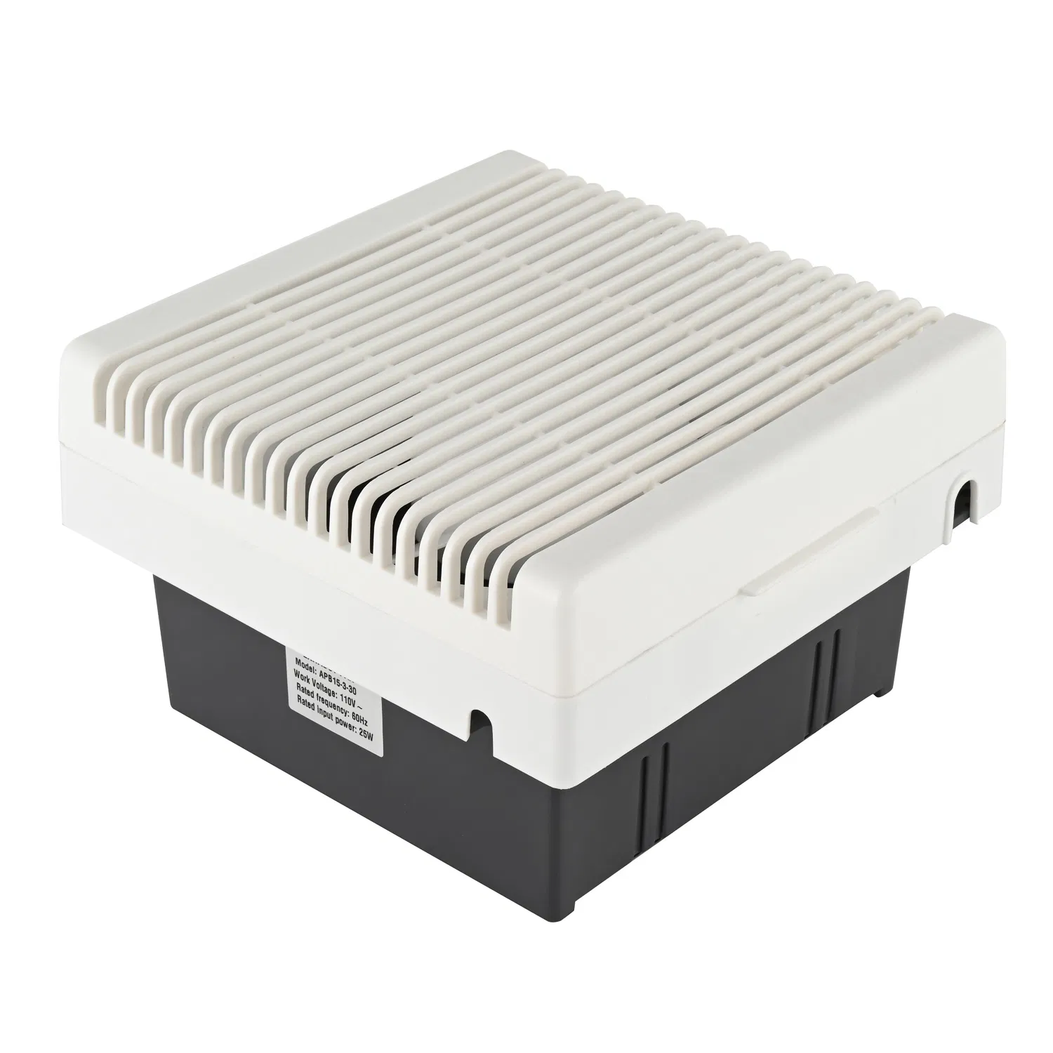 6 Inch Plastic Silent Wall Mounted Shutter Household Bathroom Kitchen Exhaust Fan