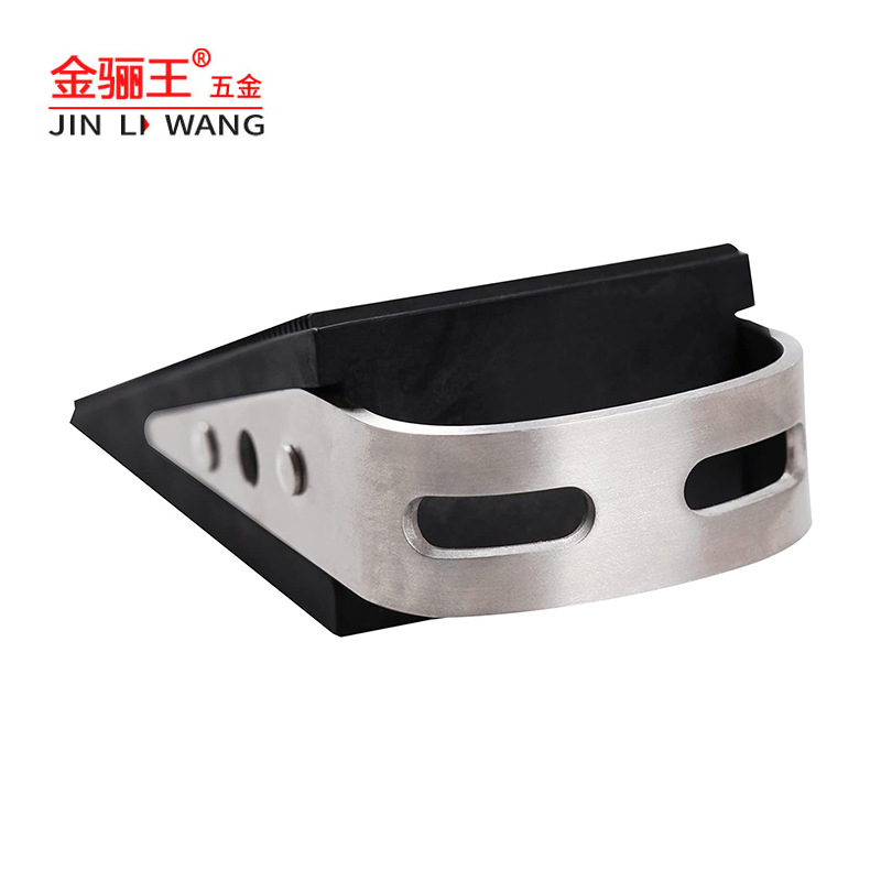 Door Accessories Portable Door Plug Black Rubber Anti-Slip Door Stopper