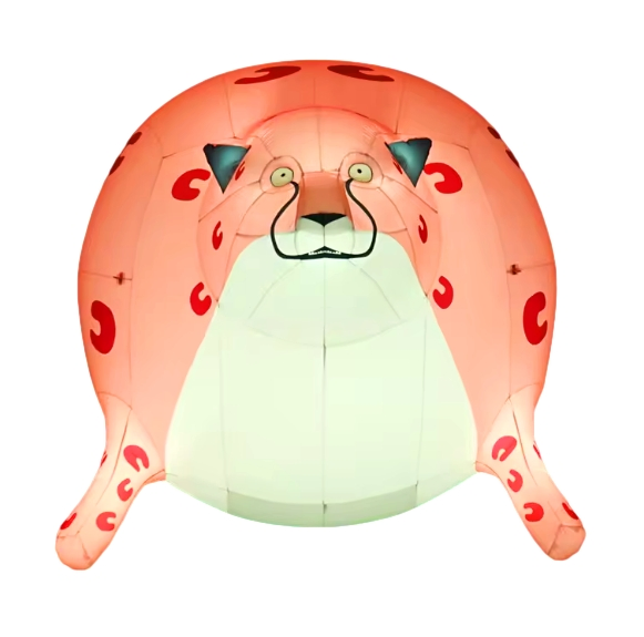 Inflatable Toy Animal Custom Giant Advertising Cartoon Leopard for Decoration Hot Sale Inflatable Statue Huge