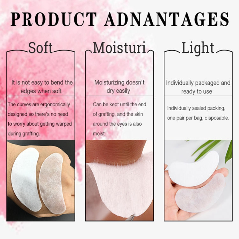 Private Label Collagen Under Eye Gel Patch Hydrogel Lash Eyepatch Eyelash Pad Eye Pads