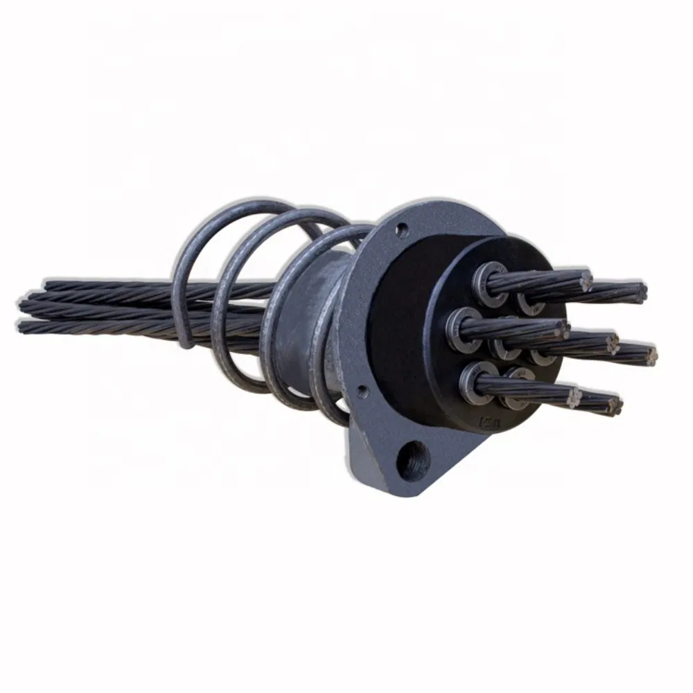 Prestressed Structures Multi-Strands Post Tension Concrete Galvanized Circular Anchor System