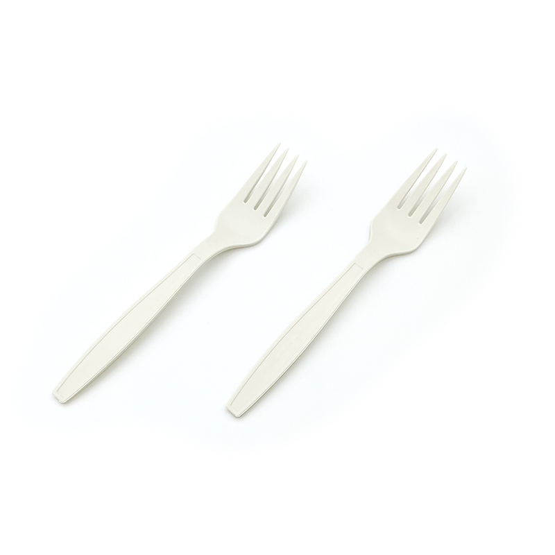 Eco Friendly Disposable Dinnerware Biodegradable Cutlery Kit Knife, Fork