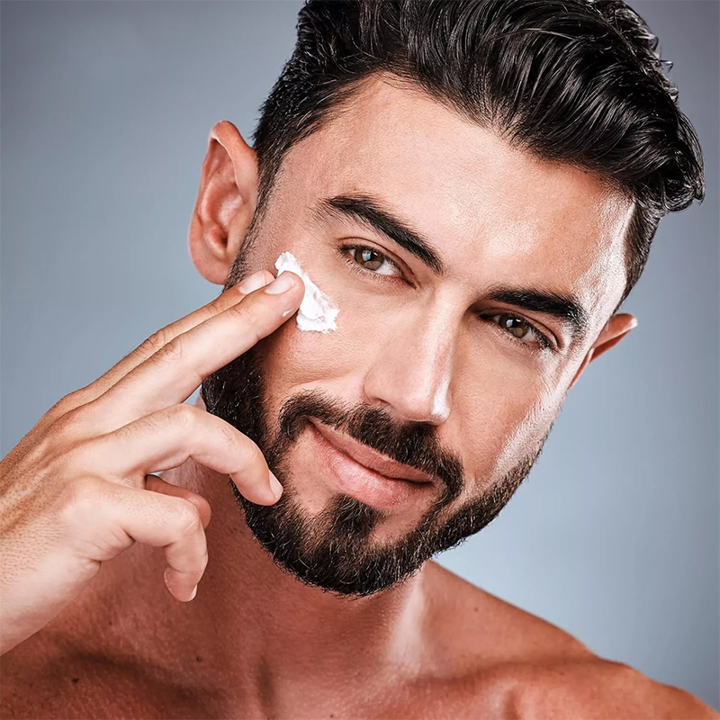 Beauty Cosmetics Skin Care Men Facial Clean Moustache Facial Moisturizer Beard Lotion
