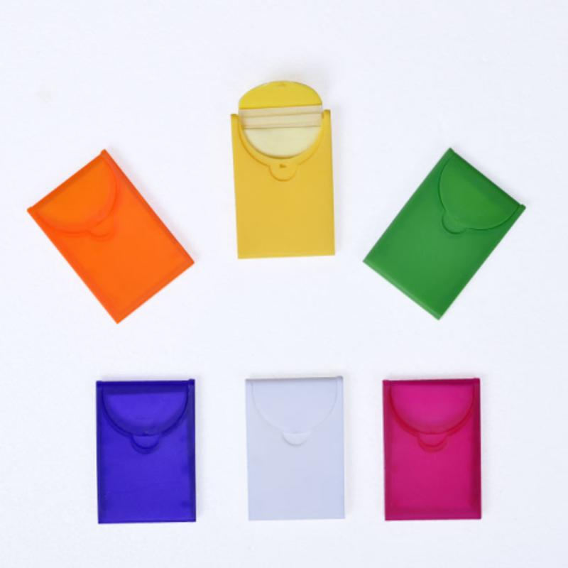 Custom Logo Portable Solid Hand Soap Tablets Mini Disposable Paper Soap Sheet for Travel