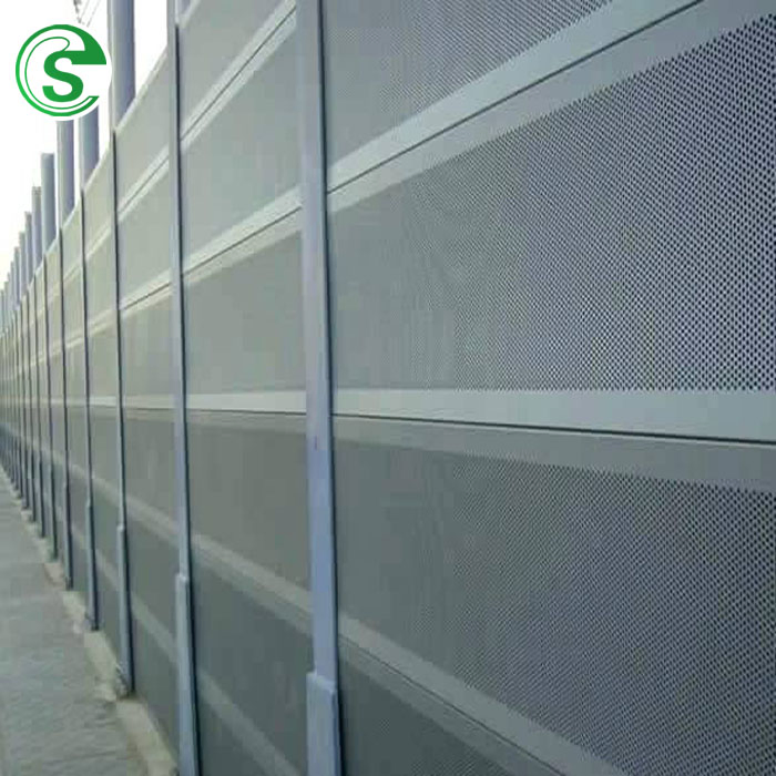 Hot Selling Galvanized Reduce Noise Sound Barrier for Highway