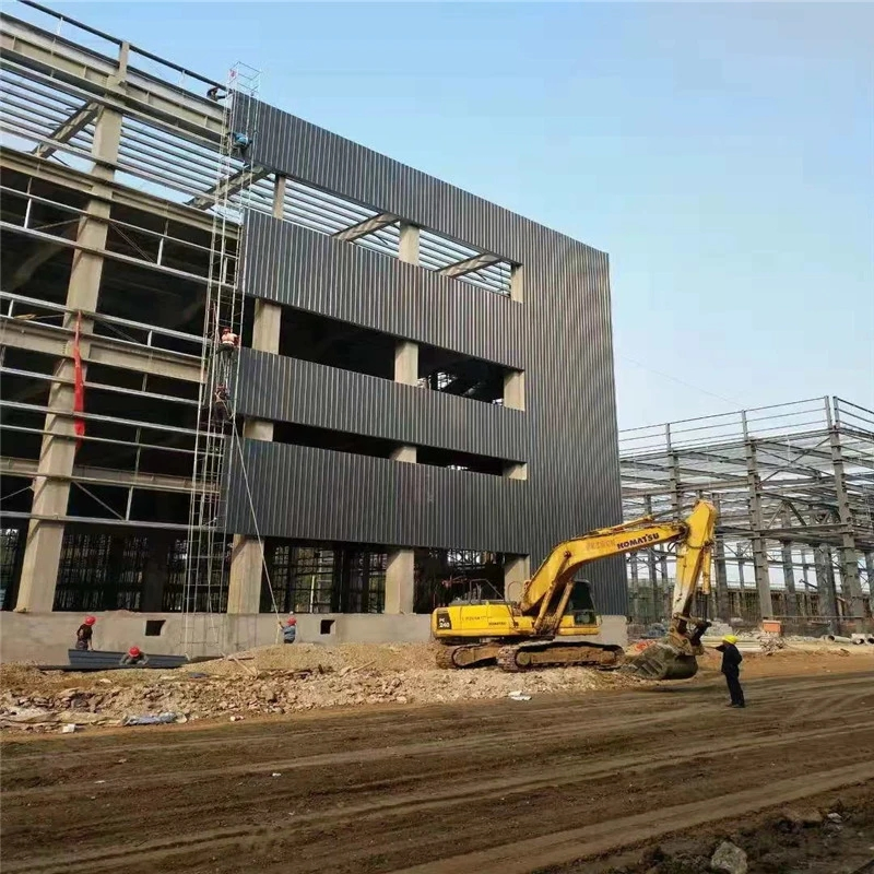 Easy Assemble Metal Lattice Structure Building for High Rise