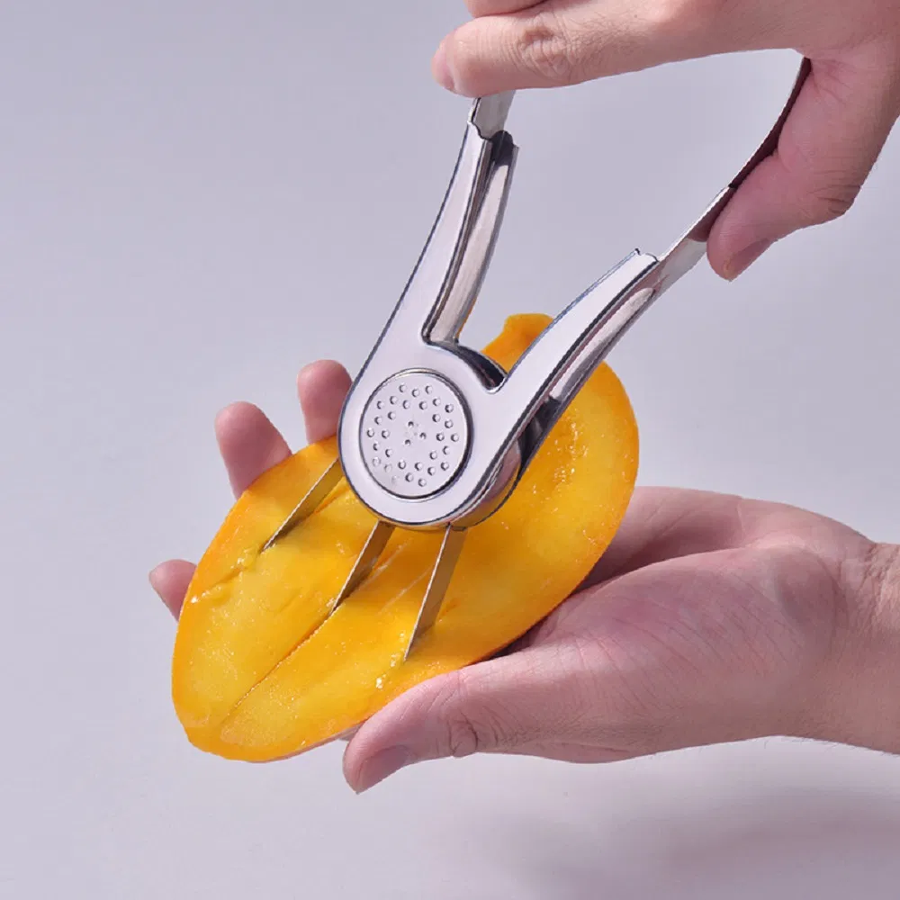 Mango Slicer Peeler Corer Stainless Steel Fruit Pitter Watermelon Avocado Wbb17245