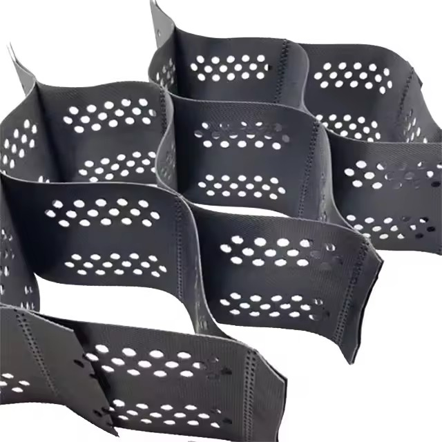 Fiberglass Material Pavement Reinforcement Environmental Protection Geocell