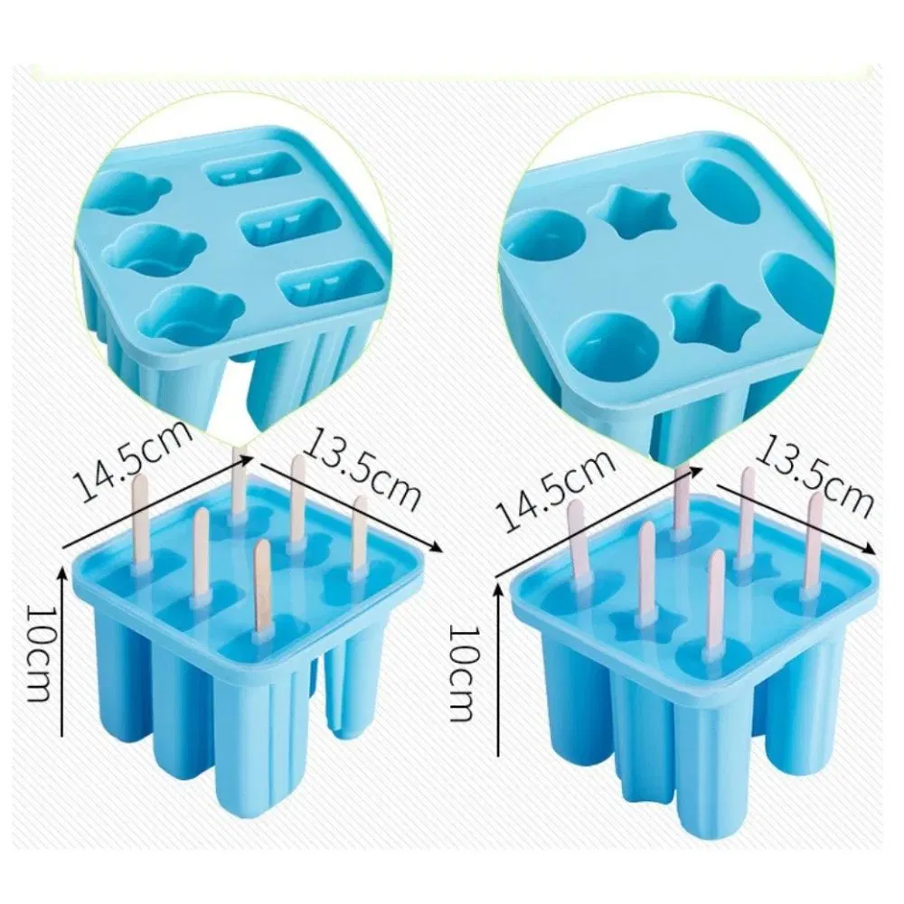 Формы для ледяных палочек из силикона с воронкой и щеткой