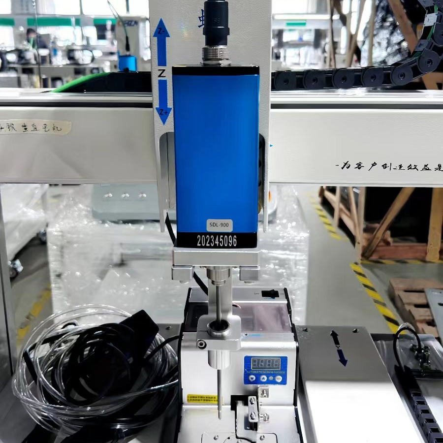 Ra Servo-Driven Auto-Feeding Screw Fastening Robot with CE Certification for High-Mix Production (Feeding/Locking/Driving 3-in-1)