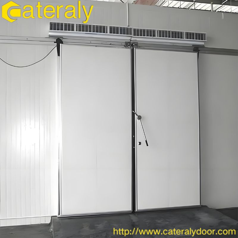 Advanced Automatic Sliding Cold Storage Door with Custom Insulation