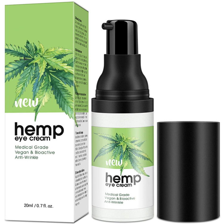 Best Hemp Eye Cream Moisturizer Anti-Aging Wrinkles Eye Treatment Cream