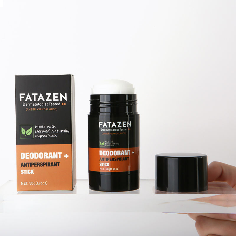 Temu Wholesale Products Herbal Deodorant Antiperspirant Stick OEM Natural Vegan Sandal Amber Sweat Odor Balm Deodorant Stick