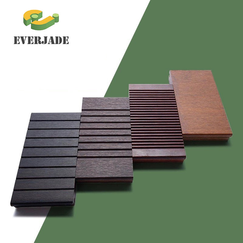 Bamboo Flooring Indoor Horizontal Tongue Groove Decking Engineered Bamboo Floors