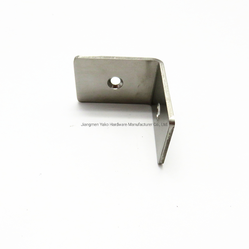 Square Shape Stainless Steel Pipe Connector Accessories Toilet Cubicle Partition Fittings