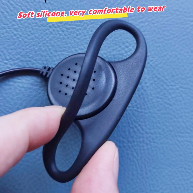 Наушники Listen Receive D-Shape Hook с моно-джеком 3.5 мм