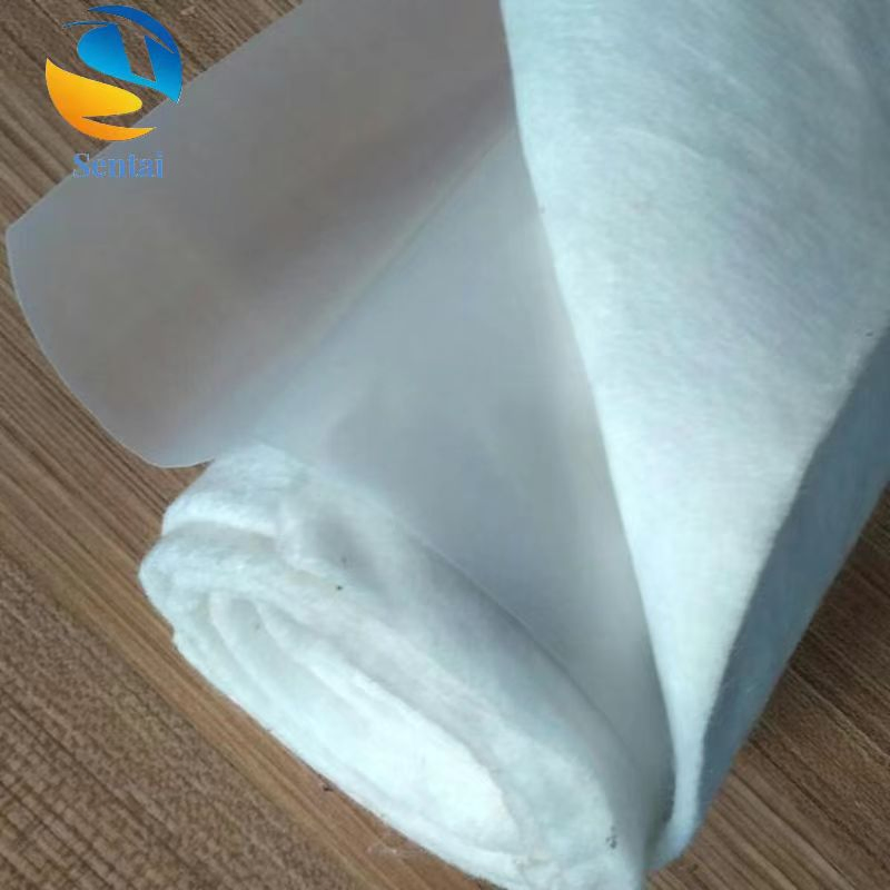 800g Long Filament Composite Geomembrane Membrane for River Slope Protection, Two Fabrics, One Membrane, One Fabric, One Membrane