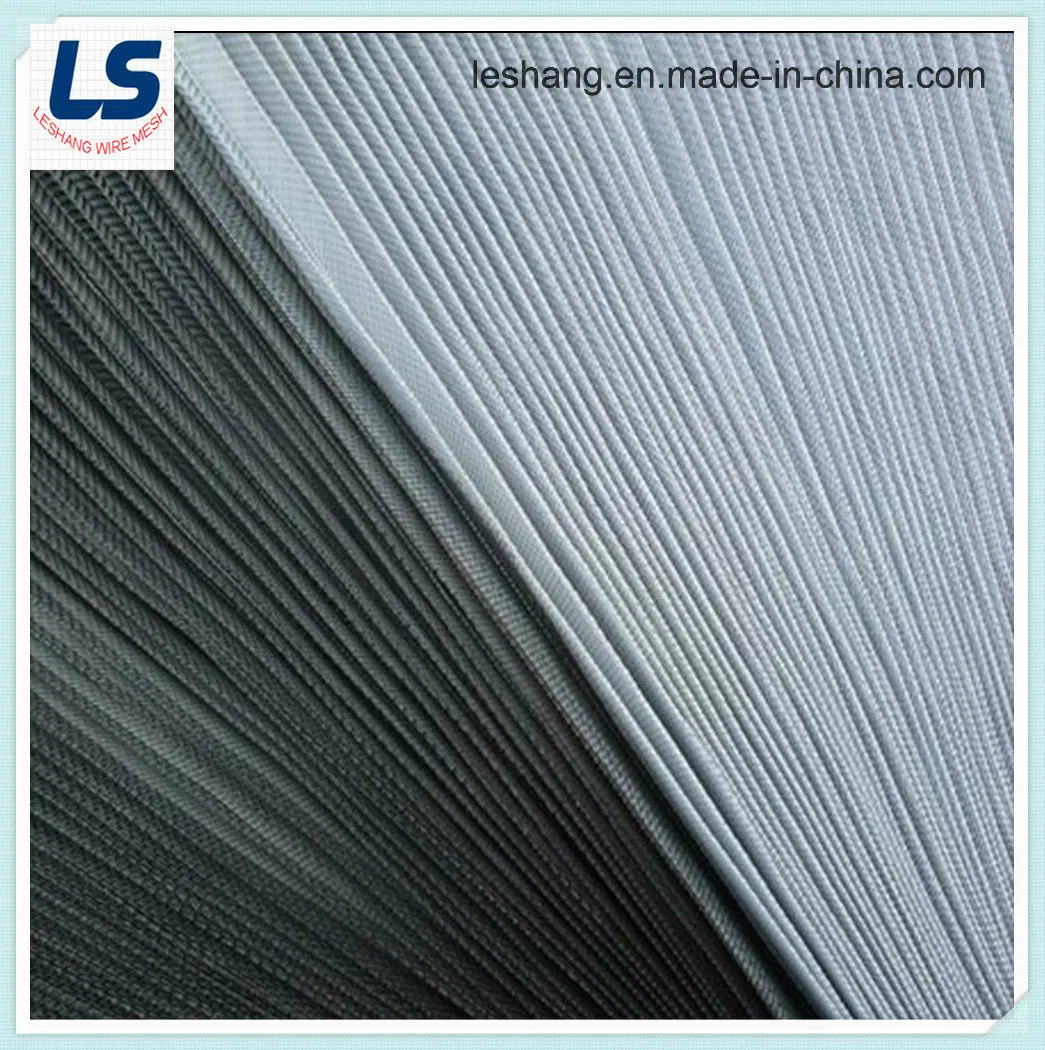Retractable Pleated Wire Mesh for Window Screen