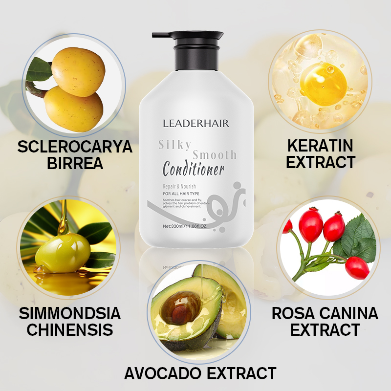 Leaderhair Smoothing Hydrating Conditioner Soft Hair Care Frizz Free Hair Conditioner