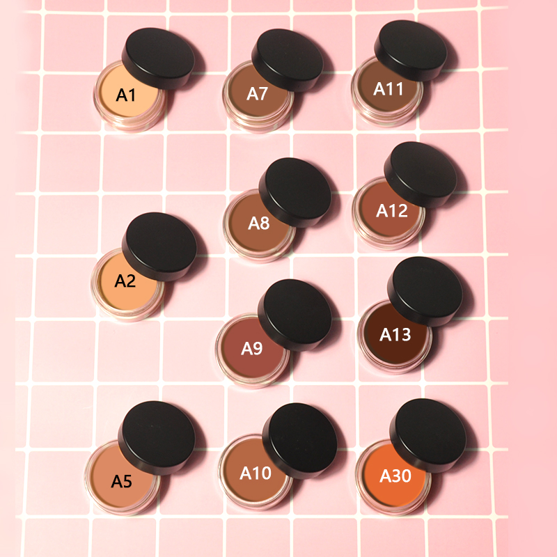 Liquid Foundation Makeup Waterproof Oil-Control Concealer Cream