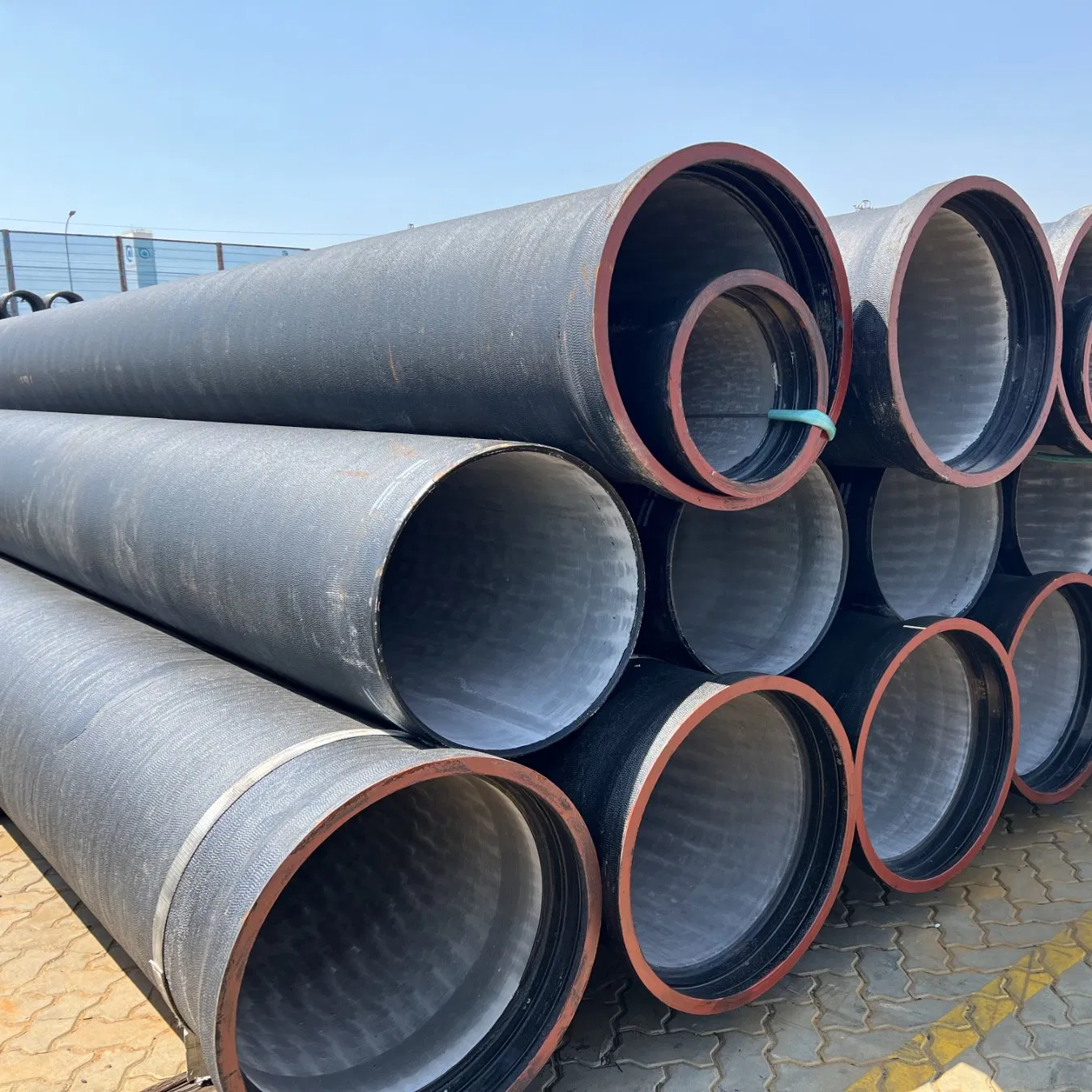 ISO2531 En545 K9 Socket Spigot T-Type Joint DN400 DN500 DN600 Ductile Cast Iron Pipe