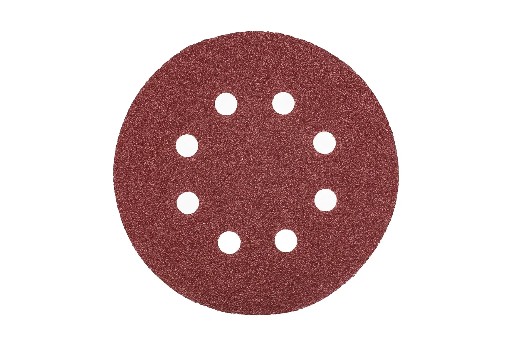 Sandpaper PCS Abrasive Pad P80 with Eight Holes