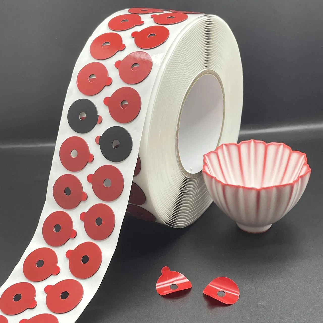 Gray Acrylic Adhesive Lens Edging Pads