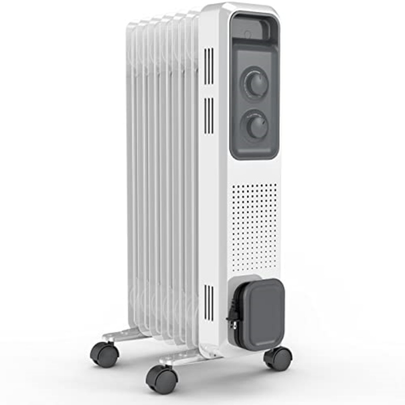 Portable Electric 1500/2000/2500W 24h Timer Oil-Filled Radiator Heater with Turbo