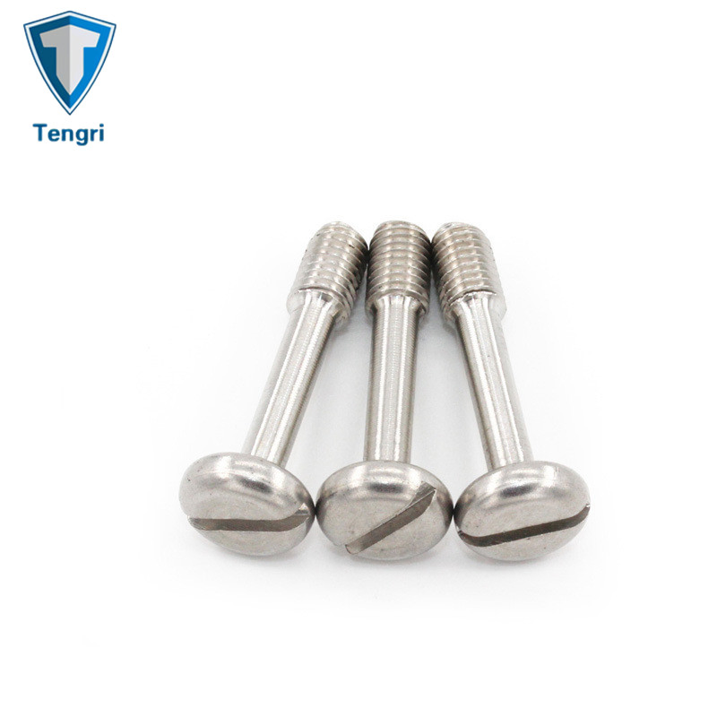 Stainless Steel Pan Head Slotted Rounded Head Captive Panel Screws