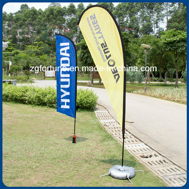 Factory Price Outdoor Promotion Custom Advertising Flying Banner Feather Flag Beach Flag