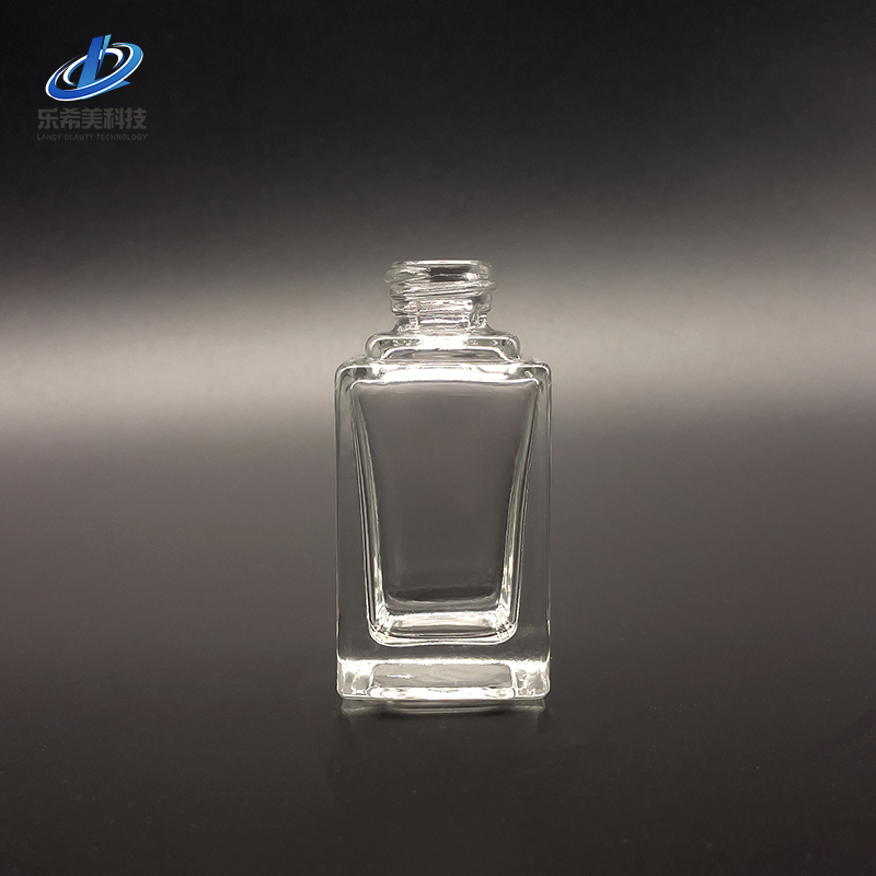 Cosmetic Packaging 70ml Empty Glass Cream Bottle Shaped-Shape Thread Screw Bottleneck Sealed with Screw Sprayer or Lotion Pump Dropper Perfume Essence Bottle