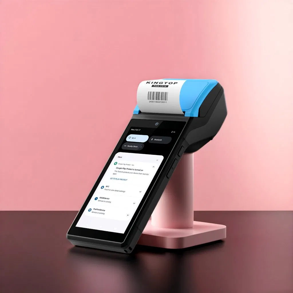 User-Friendly Android POS Machine with 58mm Fast Receipt Printer