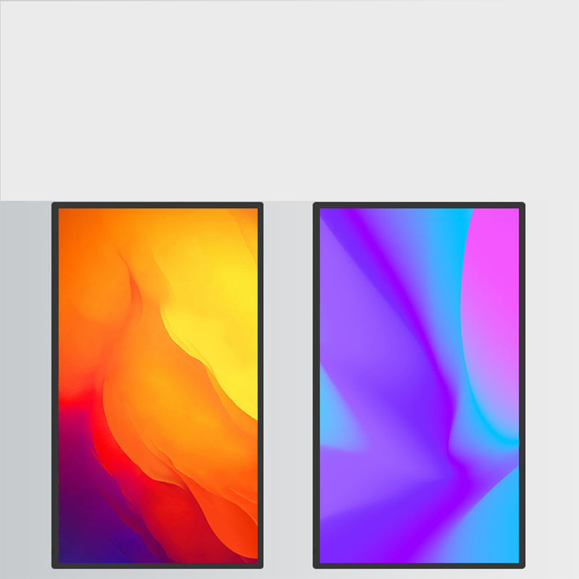 Supplier Indoor Display Advertising Screen Wall Mount Wall Mount Digital Signage Display