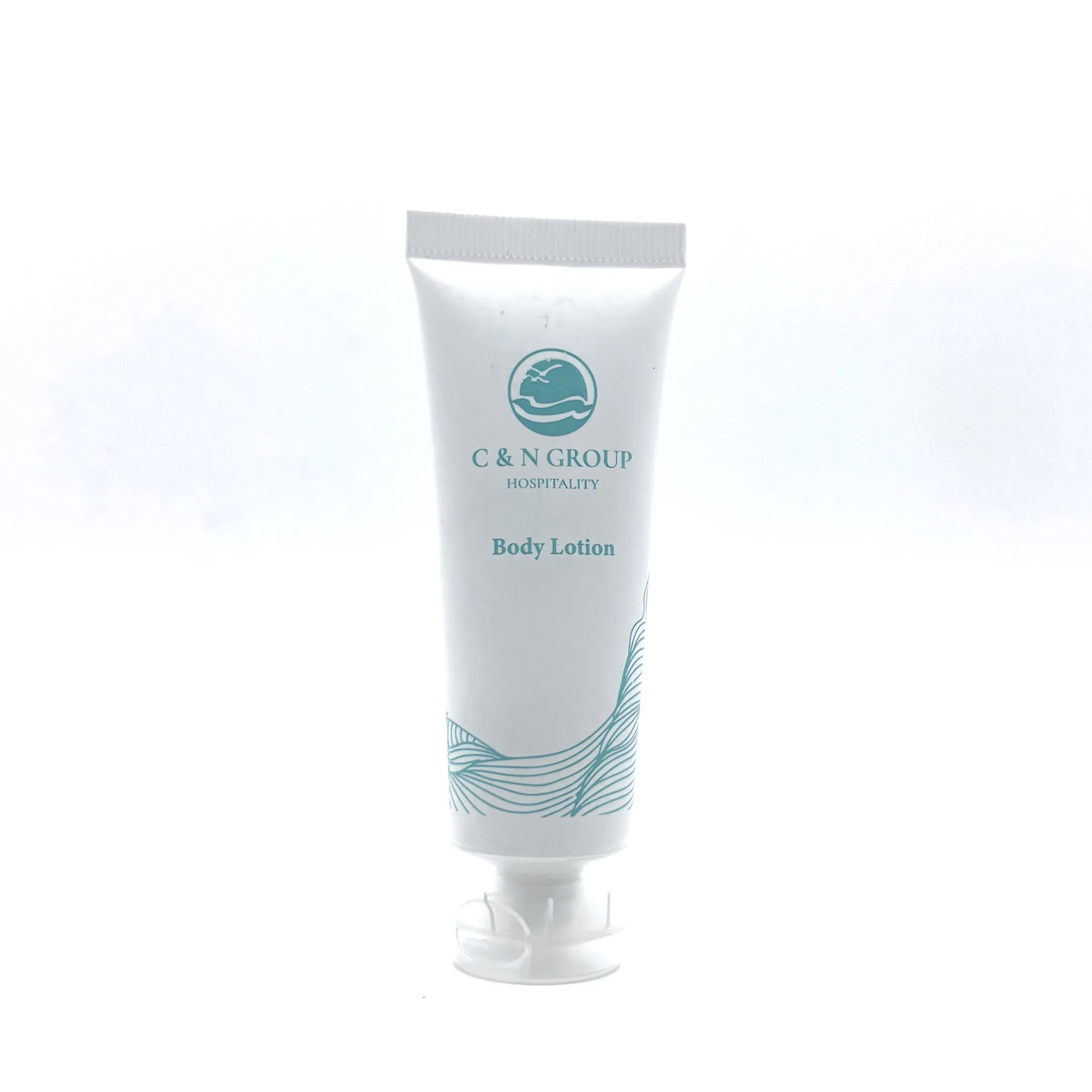 30ml White PE Tube Shampoo Three-Piece Set with Transparent Frosted Flip Cap 02