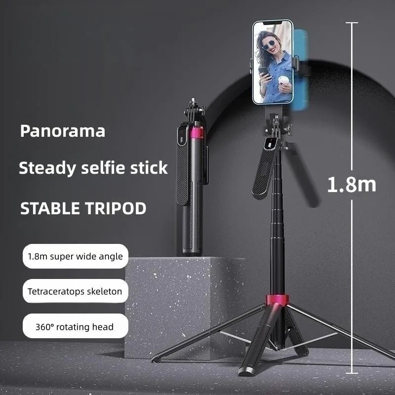 Handheld Steady Four-Legged Selfie Stand Selfie Stick Flexible Tripod Holder