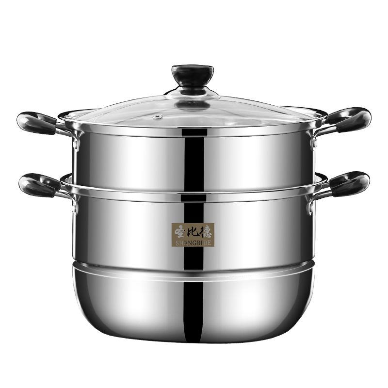 Wholesale Time Saving Healthy Stainless Steel Multi-Purpose 2 Tiers Steamer