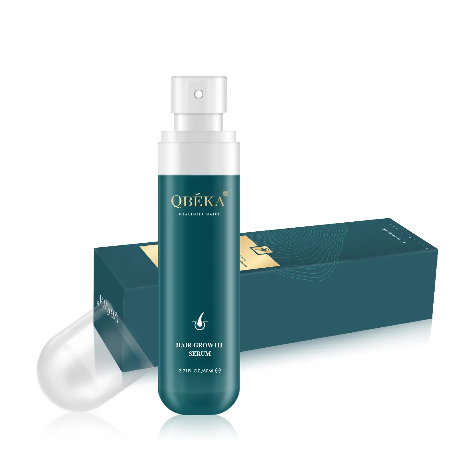 Polygonum Multiflorum Qbeka Hair Growth Essential Oil Caffeine Treatment Serum