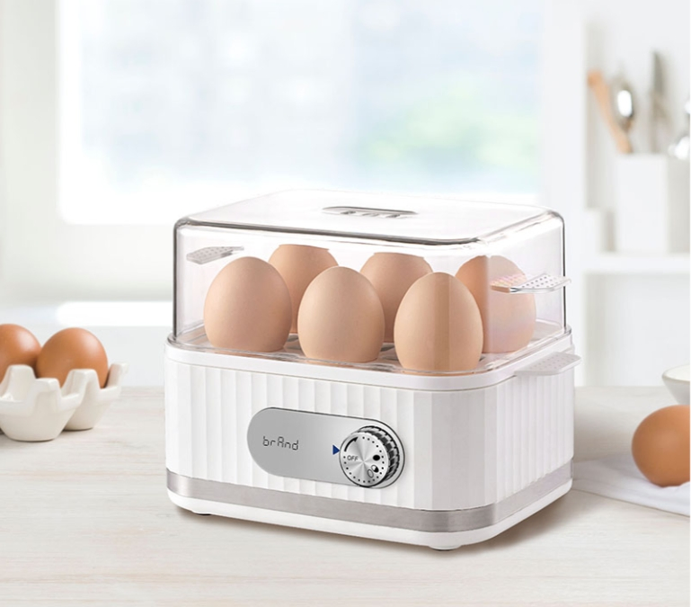 Transparent Cover Egg Steamer with Precise Cooking Control