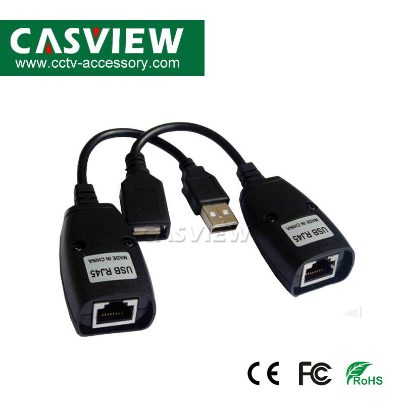 USB RJ45 удлинитель LAN кабель 2 шт, до 45 м