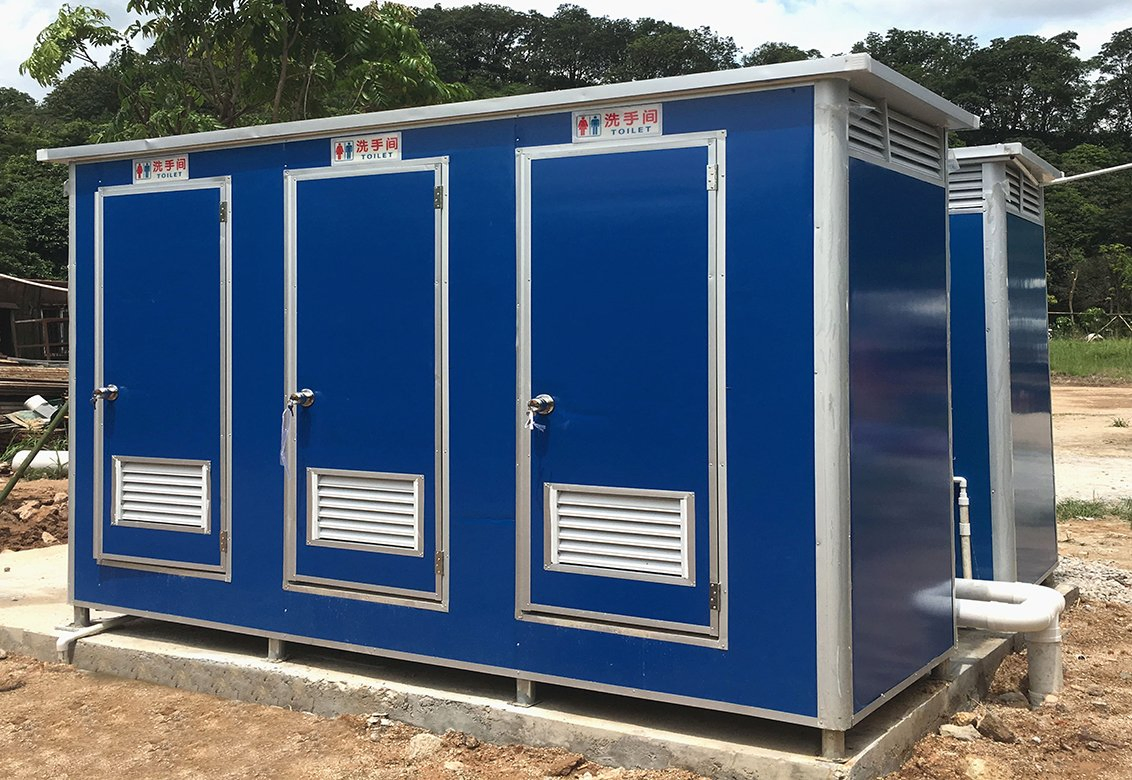 Multi-Rooms Mobile Public Female/Male Restrooms Toilets