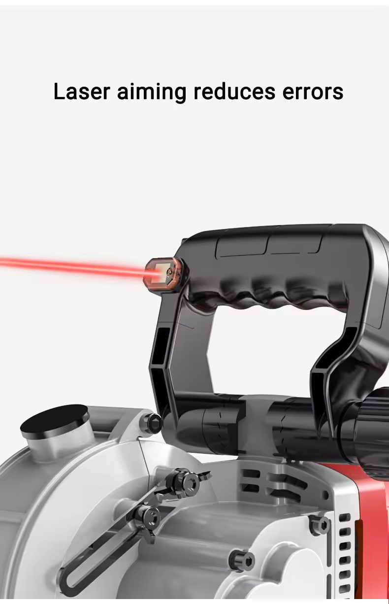 Glgw Concrete Wall Cutting Machine Electric Wall Chaser Concrete Saw Electrical Tool