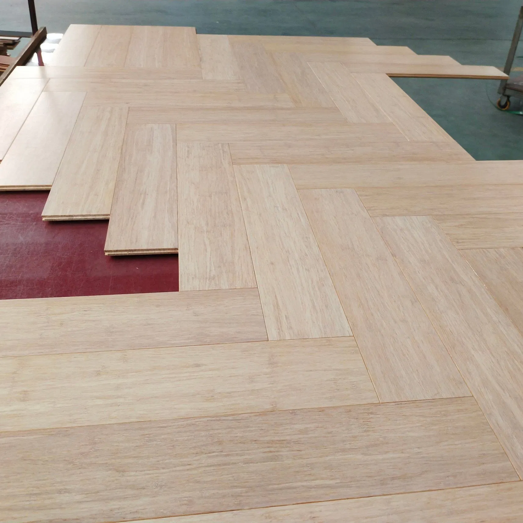 Паркетная доска из бамбука Carbonized Strand Woven